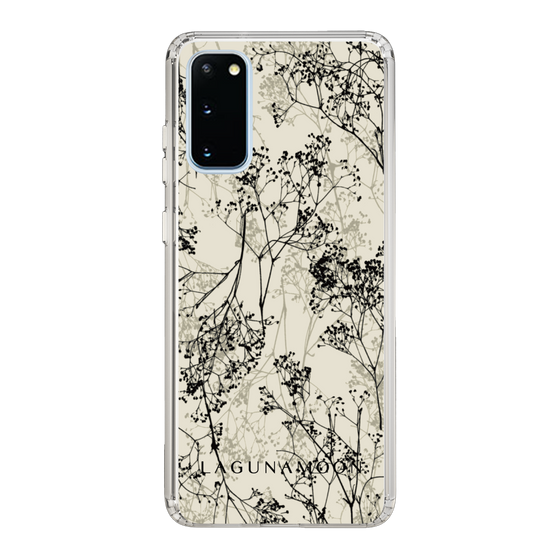Slim Protection Case［ LAGUNAMOON - Botanical - Beige ］