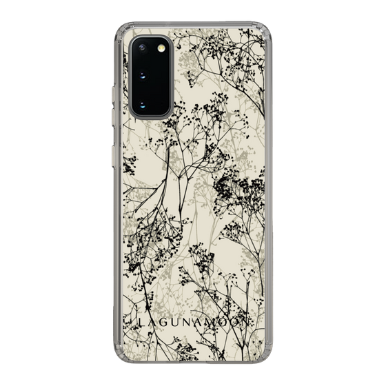Slim Protection Case［ LAGUNAMOON - Botanical - Beige ］