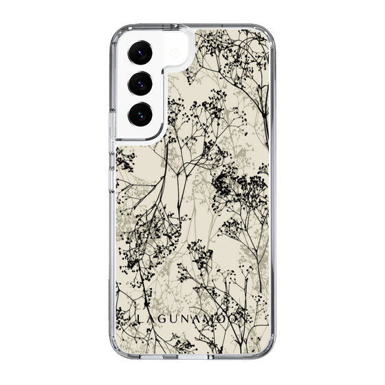 Slim Protection Case［ LAGUNAMOON - Botanical - Beige ］