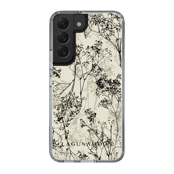 Slim Protection Case［ LAGUNAMOON - Botanical - Beige ］