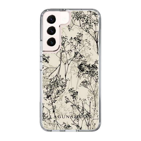 Slim Protection Case［ LAGUNAMOON - Botanical - Beige ］
