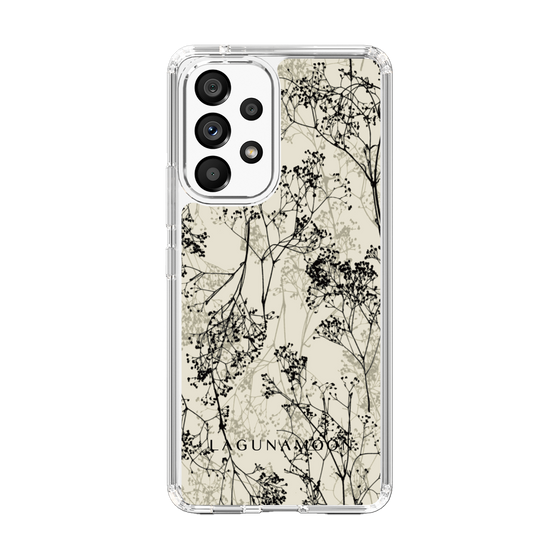 Slim Protection Case［ LAGUNAMOON - Botanical - Beige ］