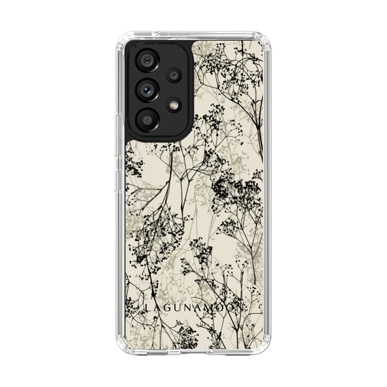 Slim Protection Case［ LAGUNAMOON - Botanical - Beige ］