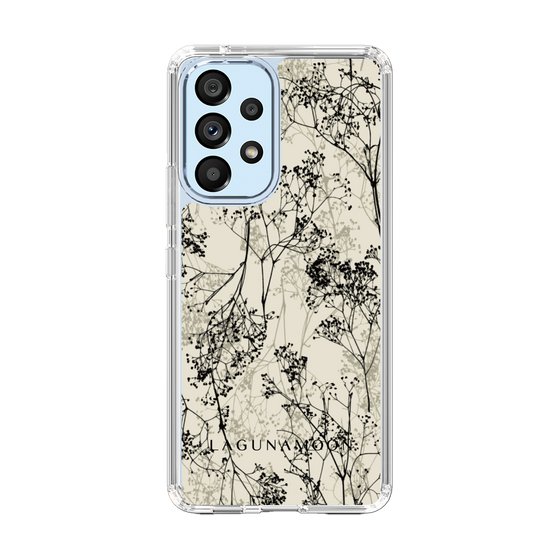 Slim Protection Case［ LAGUNAMOON - Botanical - Beige ］