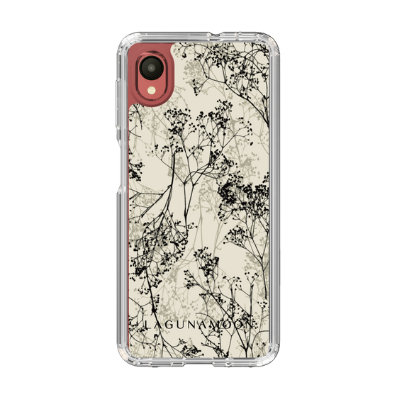 Slim Protection Case［ LAGUNAMOON - Botanical - Beige ］