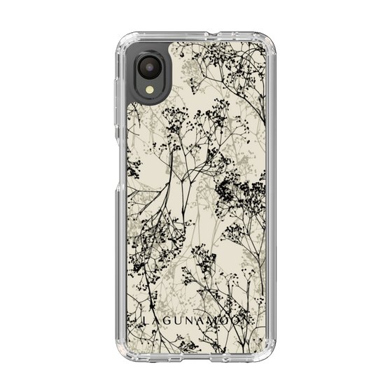 Slim Protection Case［ LAGUNAMOON - Botanical - Beige ］