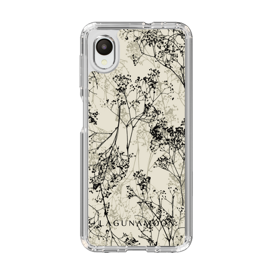 Slim Protection Case［ LAGUNAMOON - Botanical - Beige ］