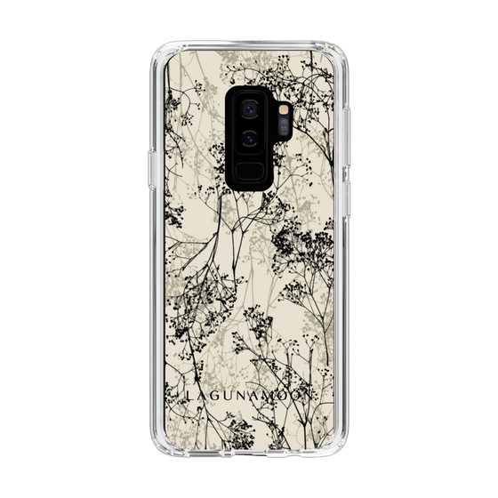 Slim Protection Case［ LAGUNAMOON - Botanical - Beige ］