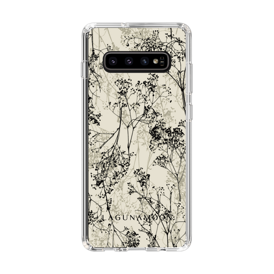 Slim Protection Case［ LAGUNAMOON - Botanical - Beige ］