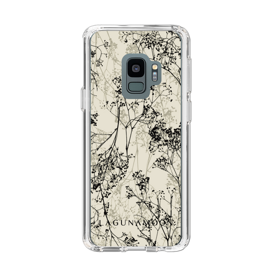 Slim Protection Case［ LAGUNAMOON - Botanical - Beige ］