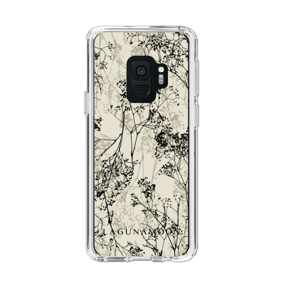Slim Protection Case［ LAGUNAMOON - Botanical - Beige ］