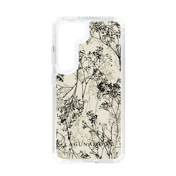 Slim Protection Case［ LAGUNAMOON - Botanical - Beige ］