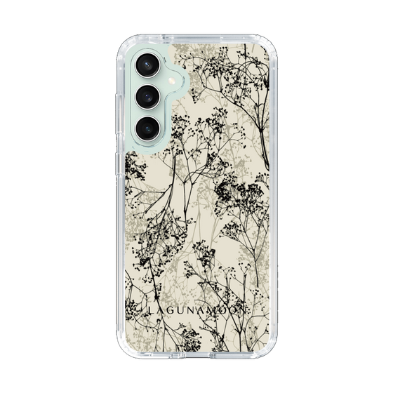 Slim Protection Case［ LAGUNAMOON - Botanical - Beige ］