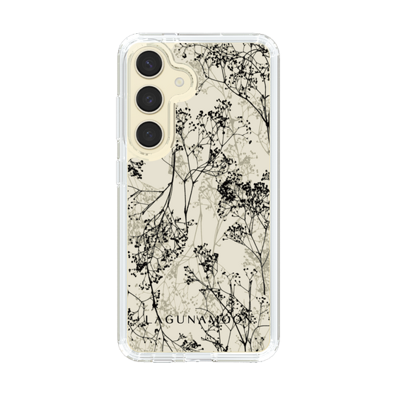 Slim Protection Case［ LAGUNAMOON - Botanical - Beige ］