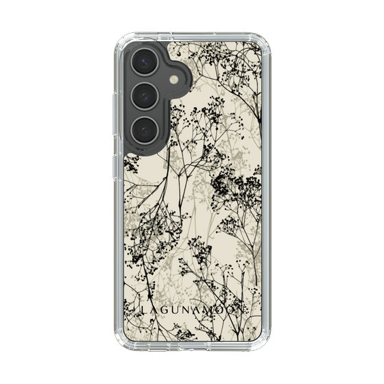 Slim Protection Case［ LAGUNAMOON - Botanical - Beige ］