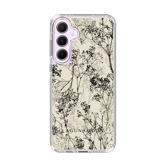 Slim Protection Case［ LAGUNAMOON - Botanical - Beige ］