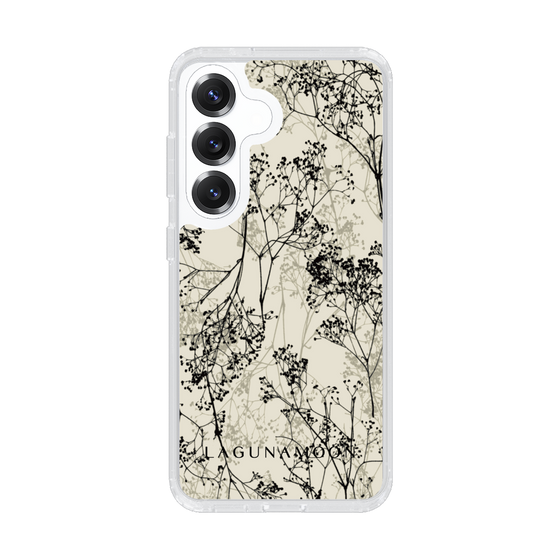 Slim Protection Case［ LAGUNAMOON - Botanical - Beige ］