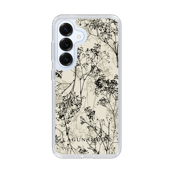 Slim Protection Case［ LAGUNAMOON - Botanical - Beige ］