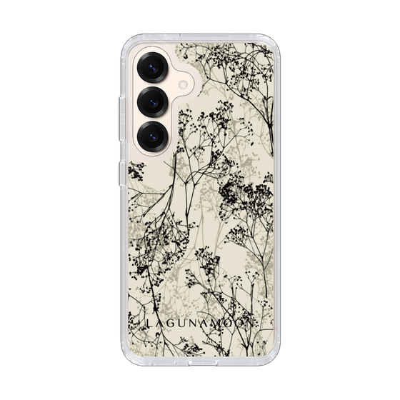 Slim Protection Case［ LAGUNAMOON - Botanical - Beige ］
