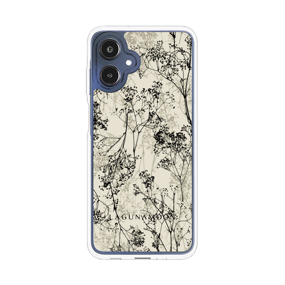 Slim Protection Case［ LAGUNAMOON - Botanical - Beige ］