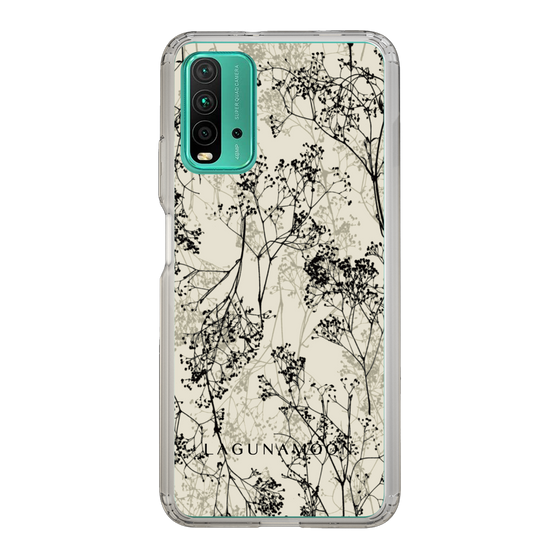 Slim Protection Case［ LAGUNAMOON - Botanical - Beige ］