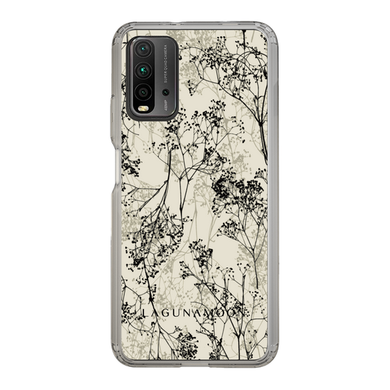 Slim Protection Case［ LAGUNAMOON - Botanical - Beige ］