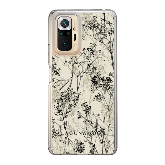 Slim Protection Case［ LAGUNAMOON - Botanical - Beige ］