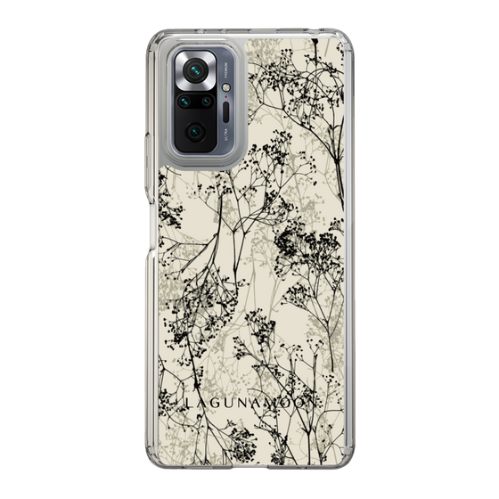 Slim Protection Case［ LAGUNAMOON - Botanical - Beige ］