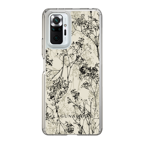 Slim Protection Case［ LAGUNAMOON - Botanical - Beige ］