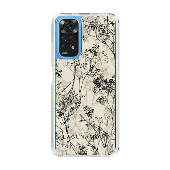 Slim Protection Case［ LAGUNAMOON - Botanical - Beige ］