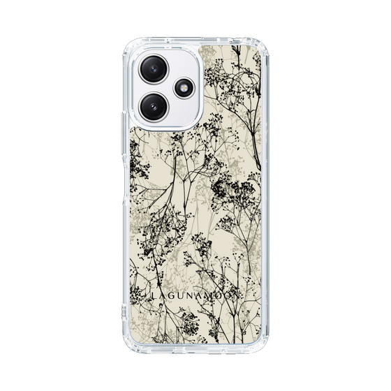 Slim Protection Case［ LAGUNAMOON - Botanical - Beige ］