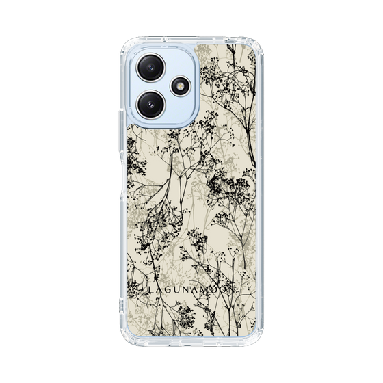 Slim Protection Case［ LAGUNAMOON - Botanical - Beige ］