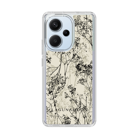 Slim Protection Case［ LAGUNAMOON - Botanical - Beige ］