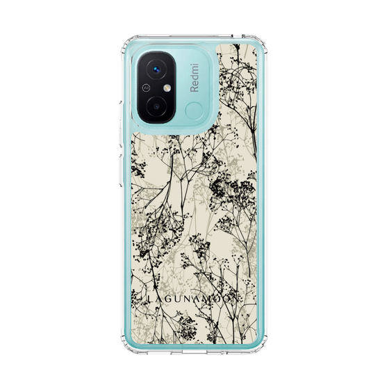 Slim Protection Case［ LAGUNAMOON - Botanical - Beige ］