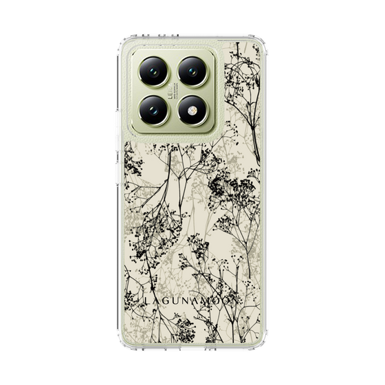 Slim Protection Case［ LAGUNAMOON - Botanical - Beige ］