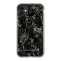 Slim Protection Case［ LAGUNAMOON - Botanical - Black ］