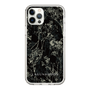 Slim Protection Case［ LAGUNAMOON - Botanical - Black ］