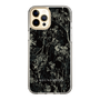 Slim Protection Case［ LAGUNAMOON - Botanical - Black ］