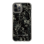 Slim Protection Case［ LAGUNAMOON - Botanical - Black ］