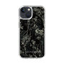 Slim Protection Case［ LAGUNAMOON - Botanical - Black ］