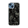 Slim Protection Case［ LAGUNAMOON - Botanical - Black ］