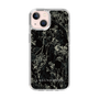 Slim Protection Case［ LAGUNAMOON - Botanical - Black ］