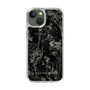 Slim Protection Case［ LAGUNAMOON - Botanical - Black ］