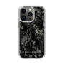 Slim Protection Case［ LAGUNAMOON - Botanical - Black ］