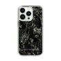 Slim Protection Case［ LAGUNAMOON - Botanical - Black ］