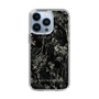 Slim Protection Case［ LAGUNAMOON - Botanical - Black ］