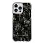 Slim Protection Case［ LAGUNAMOON - Botanical - Black ］