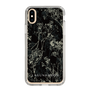 Slim Protection Case［ LAGUNAMOON - Botanical - Black ］