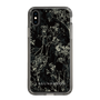 Slim Protection Case［ LAGUNAMOON - Botanical - Black ］