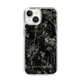 Slim Protection Case［ LAGUNAMOON - Botanical - Black ］